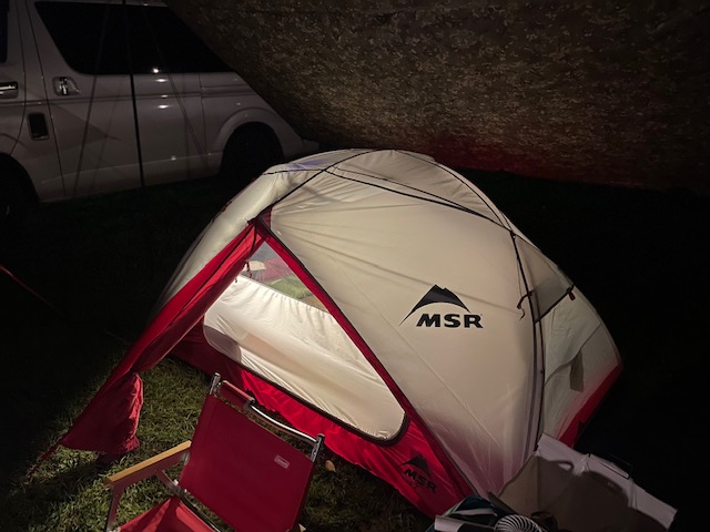 アウトドア テント/タープ ソロキャンプにおすすめ】軽量テントのMSRエリクサー２を買ったので 