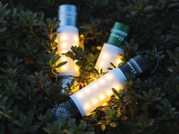 MINIMALight 2.0通常型の3色を点灯したメーカー公式写真
